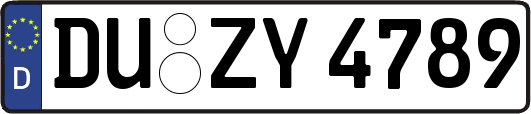 DU-ZY4789