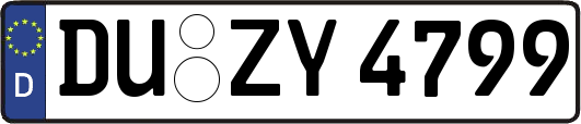 DU-ZY4799