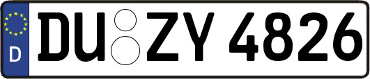 DU-ZY4826