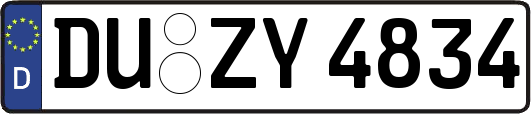 DU-ZY4834