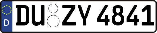 DU-ZY4841