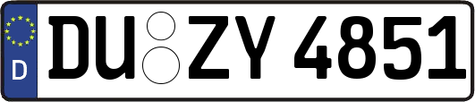 DU-ZY4851