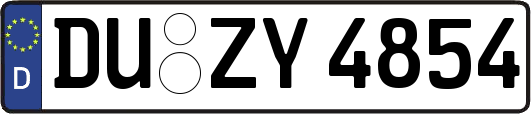 DU-ZY4854