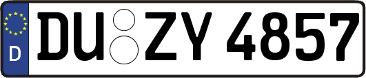 DU-ZY4857