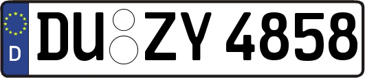 DU-ZY4858