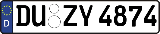 DU-ZY4874