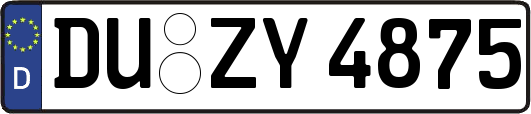 DU-ZY4875