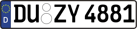 DU-ZY4881
