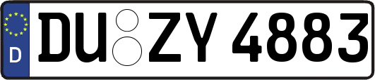 DU-ZY4883