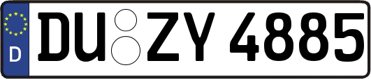 DU-ZY4885