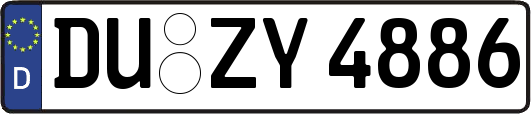 DU-ZY4886