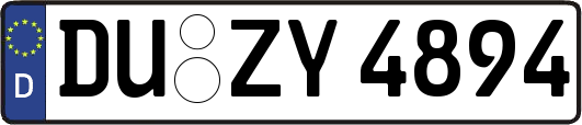 DU-ZY4894