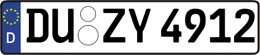 DU-ZY4912