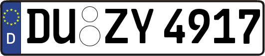 DU-ZY4917