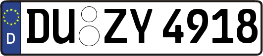 DU-ZY4918