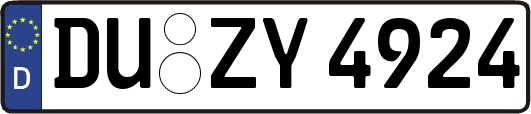 DU-ZY4924