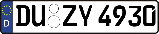 DU-ZY4930