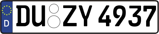 DU-ZY4937