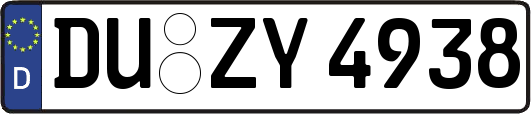 DU-ZY4938