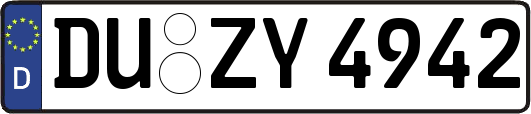 DU-ZY4942