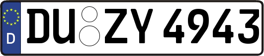 DU-ZY4943