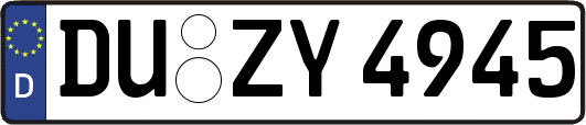 DU-ZY4945