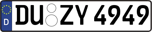 DU-ZY4949