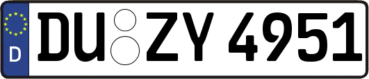 DU-ZY4951