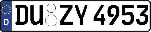 DU-ZY4953