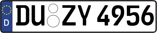 DU-ZY4956