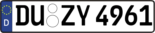 DU-ZY4961