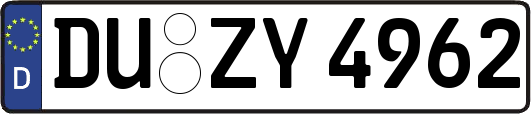 DU-ZY4962