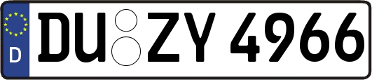 DU-ZY4966