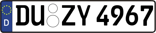 DU-ZY4967