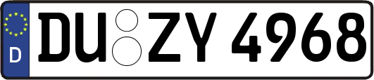 DU-ZY4968