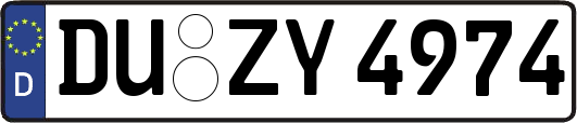 DU-ZY4974
