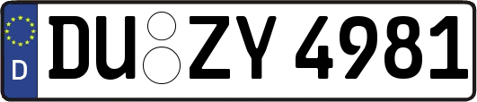 DU-ZY4981