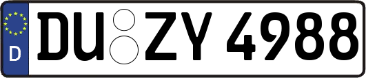 DU-ZY4988