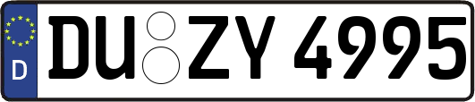 DU-ZY4995