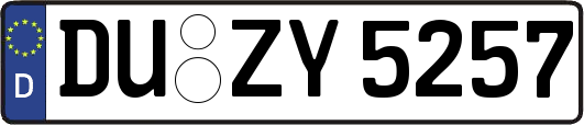 DU-ZY5257