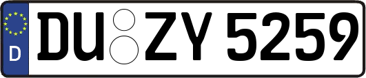 DU-ZY5259