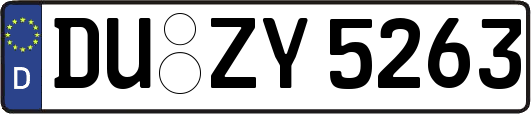 DU-ZY5263