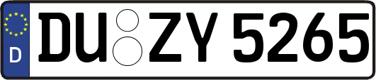 DU-ZY5265