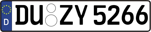 DU-ZY5266