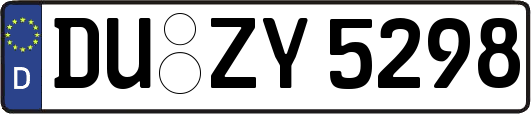 DU-ZY5298
