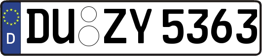 DU-ZY5363
