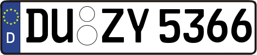 DU-ZY5366