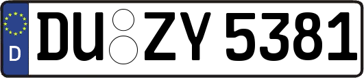 DU-ZY5381