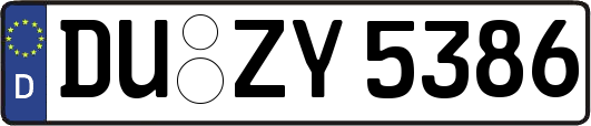 DU-ZY5386