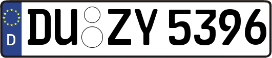 DU-ZY5396